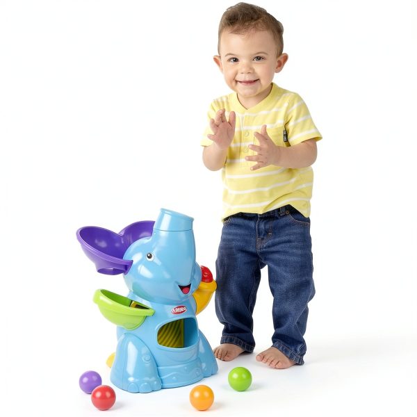 Hasbro Ball Poppin Elephant Toy Music Play Ages 9 Months-3