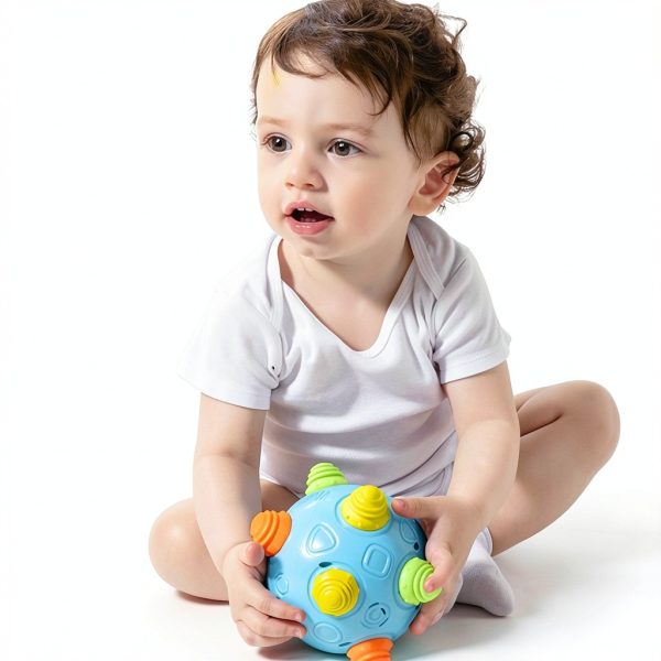 LJJ Dancing Ball Automatic Bouncing Toy for Babies Toddlers-1