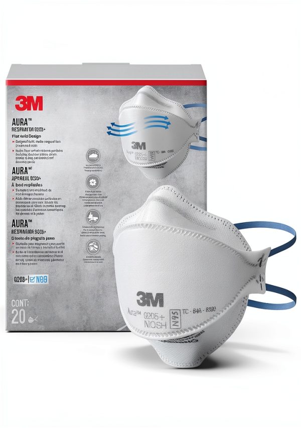 3M 9205 Respirator Disposable NIOSH Approved Lightweight-0