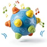 LJJ Dancing Ball Automatic Bouncing Toy for Babies Toddlers-0