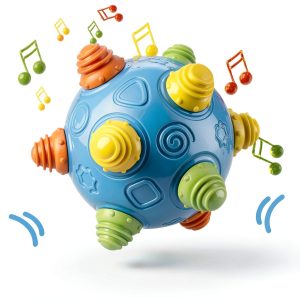 LJJ Dancing Ball Automatic Bouncing Toy for Babies Toddlers-0