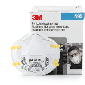 3M 8210 Respirator NIOSH Approved Disposable Safety Mask-0