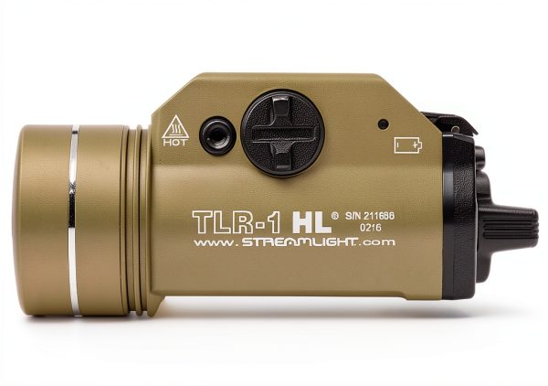 Streamlight Tactical Flashlight Rail Mount 1000 Lumens FDE-1
