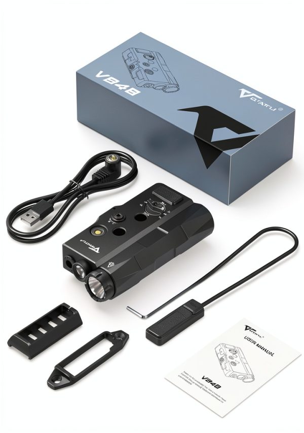 VOTATU Dual Laser Flashlight Tactical Light for Firearms-6