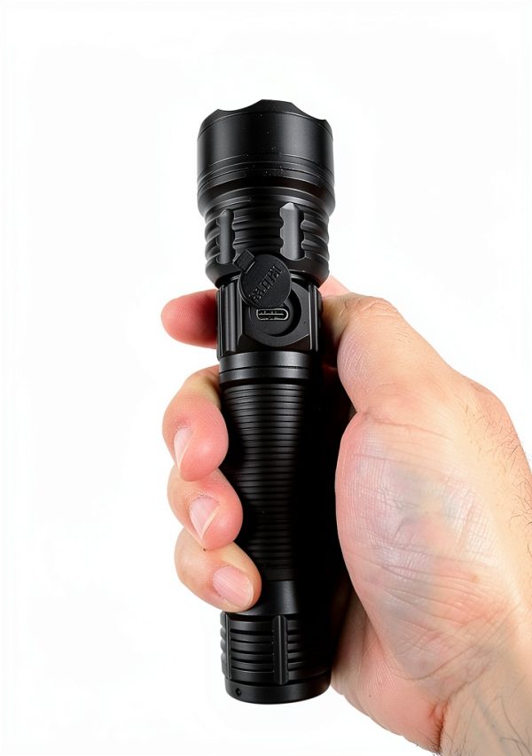 Ausbond Blood Tracking Light Rechargeable Hunting Flashlight-6
