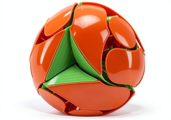 Hoberman Color Flip Ball TPU Foam Tossing Game for Kids-1
