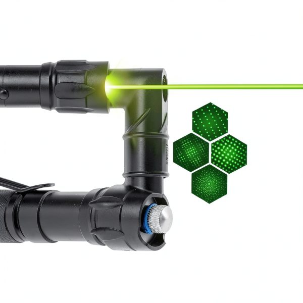 Tactical Flashlights Rechargeable Starlight Pattern Outdoor-1