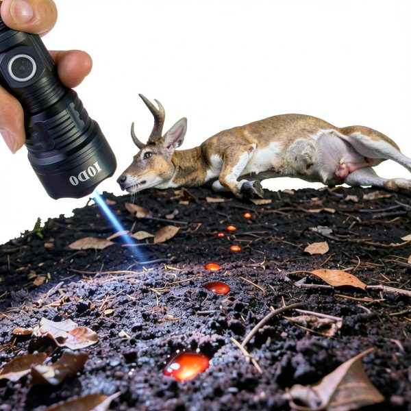 Ausbond Blood Tracking Light Rechargeable Hunting Flashlight-4