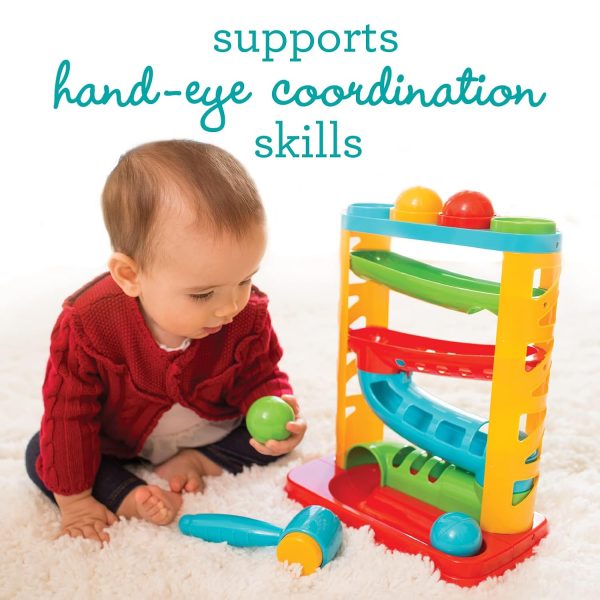 Infantino Marble Track Toy for Babies Hand Eye Coordination-1