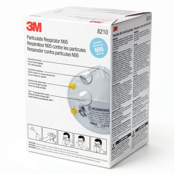 3M 8210 Respirator NIOSH Approved Disposable Safety Mask-11
