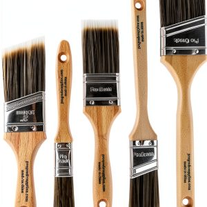 Pro Grade Paint Brush Set Wood SRT Filaments Professional-0