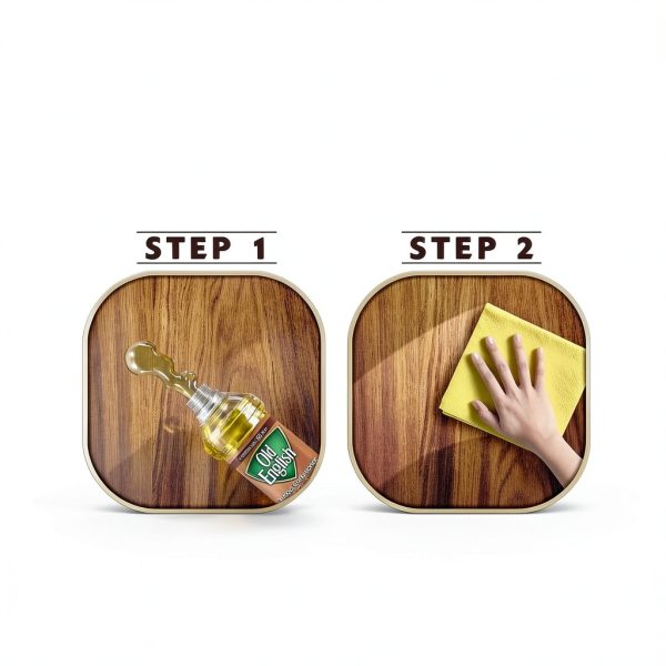 Old English Lemon Oil Wood Polish Protects Conditions Shines-6