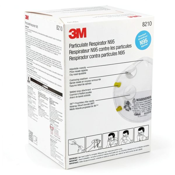 3M 8210 Respirator NIOSH Approved Disposable Safety Mask-10