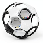 Bright Starts Grippin Goals Rattle Ball for Babies Soccer-0