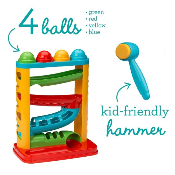 Infantino Marble Track Toy for Babies Hand Eye Coordination-2