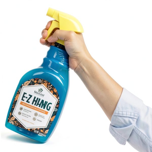 E-Z Hang Peel Stick Helper Wallpaper Adhesive Spray Bottle-2