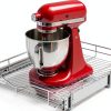 Pull Out Cabinet Organizer DINDON Chrome Heavy-Duty Sliding Shelf-0