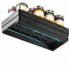 Nieifi Spice Organization for Cabinet-Vertical Spice Rack Pull Out-Spice Rack Organizer for Cabinet-4-1/3 inch Wide-Seasoning Kitchen Organizer-4.3" W x 10.6" D x 8.7" H-2 Pack-2 Tier-5
