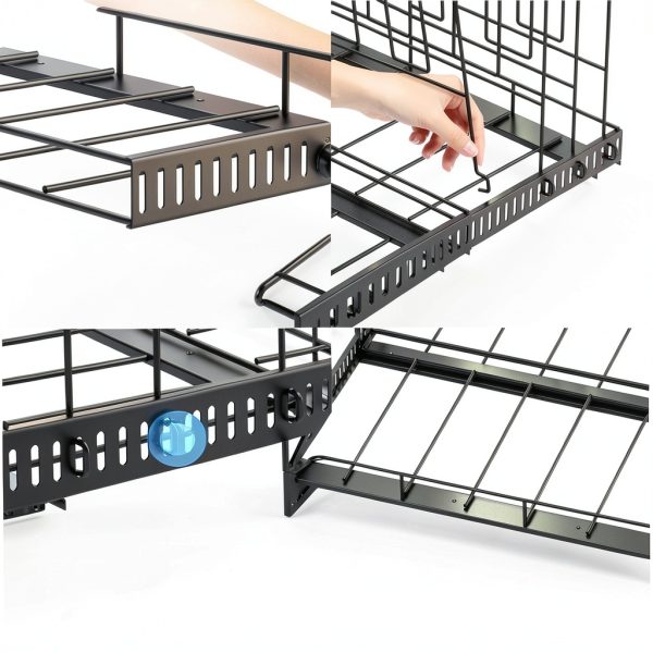 Pull Out Baking Tray Organizer Housolution 13-22in Expandable 8-5