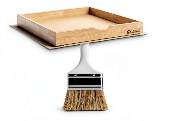 Soft Close Pull Out Drawer WelFurGeer 32W x 21D Natural Birch-3