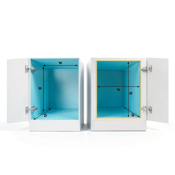 Pull Out Cabinet Organizer 14" W X 22" D, Slide Out Drawers For Kitchen Organizers and Storage, Pull Out Drawers For Cabinets Capacity Heavy Duty Caddy, Cabinet Shelves Chrome-Plated, Bathroom Pantry-3