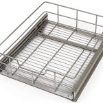 Pull Out Cabinet Organizer 14" W X 22" D, Slide Out Drawers For Kitchen Organizers and Storage, Pull Out Drawers For Cabinets Capacity Heavy Duty Caddy, Cabinet Shelves Chrome-Plated, Bathroom Pantry-0